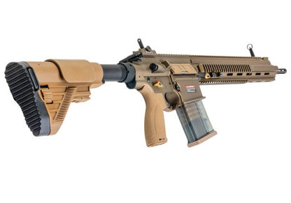 E&C G28 エアソフト電動ライフル（EC204 QC 2.0(機械の)メカボックス搭載） - タン-AIRSOFT GOGO エアガン・サバゲー用品通販
