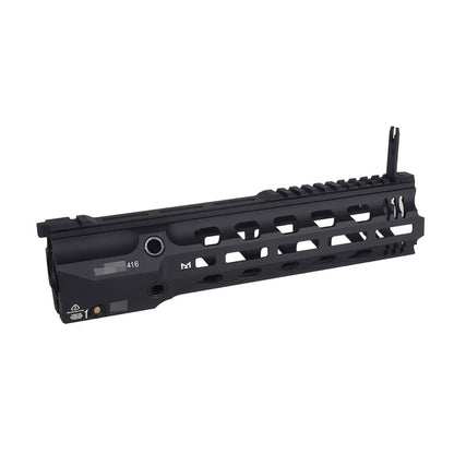 E&C GRIDLOKレイル 11インチ ライトスピード M-Lokハンドガード 416用 (EC-MP1013-2B) - ブラック-AIRSOFT GOGO エアガン・サバゲー用品通販