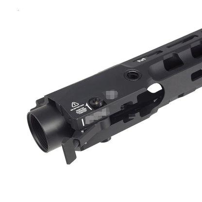 E&C GRIDLOKレイル 11インチ ライトスピード M-Lokハンドガード 416用 (EC-MP1013-2B) - ブラック-AIRSOFT GOGO エアガン・サバゲー用品通販