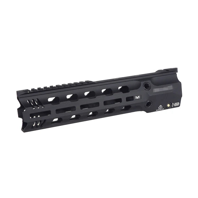 E&C GRIDLOKレイル 11インチ ライトスピード M-Lokハンドガード 416用 (EC-MP1013-2B) - ブラック-AIRSOFT GOGO エアガン・サバゲー用品通販