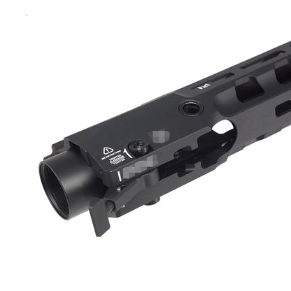 E&C GRIDLOKレイル 14.5インチ フルデューティ M-Lokハンドガード 416用 (EC-MP1013-3A) - ブラック-AIRSOFT GOGO エアガン・サバゲー用品通販