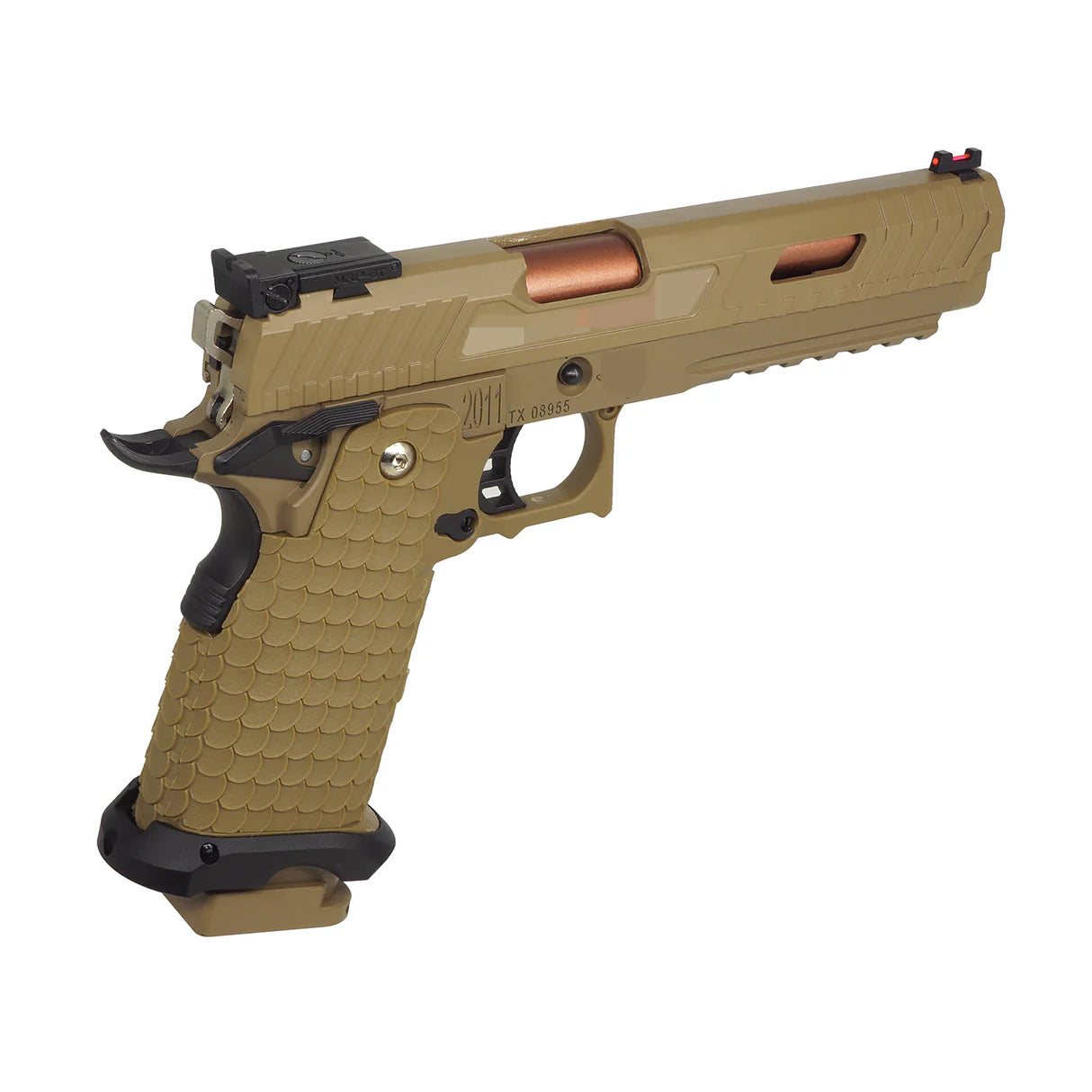 E&C ハイキャパ 5.1 2011 コンバットマスター GBB エアソフト (EC-2102-DE2)-AIRSOFT GOGO エアガン・サバゲー用品通販