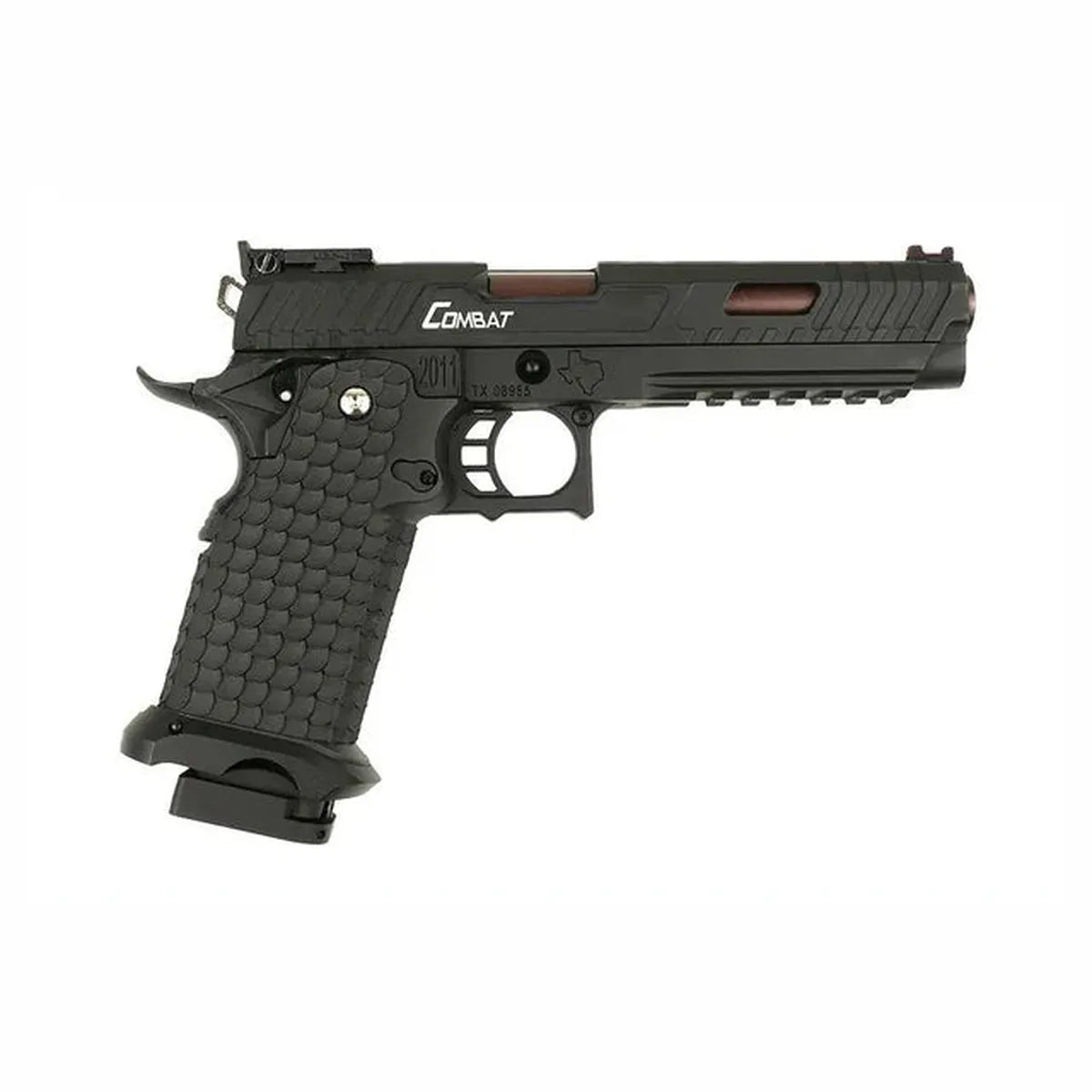 E&C Hi-Capa 5.1 2011 ガスブローバックピストル -黒 (EC-2102)-AIRSOFT GOGO エアガン・サバゲー用品通販
