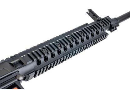 E&C KAC SR25 M110 DMR エアソフト電動ライフル（EC910 QC 2.0(機械の)メカボックス搭載） - ブラック-AIRSOFT GOGO エアガン・サバゲー用品通販