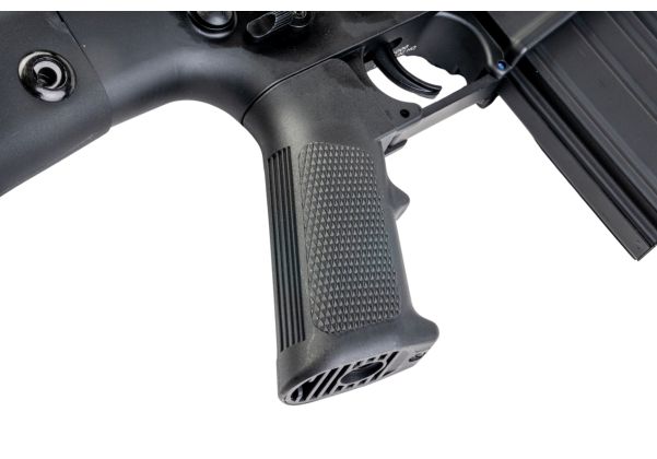 E&C KAC SR25 M110 DMR エアソフト電動ライフル（EC910 QC 2.0(機械の)メカボックス搭載） - ブラック-AIRSOFT GOGO エアガン・サバゲー用品通販