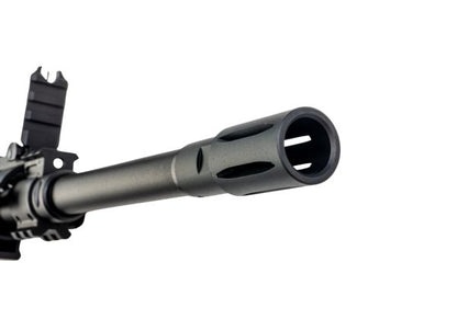 E&C KAC SR25 M110 DMR エアソフト電動ライフル（EC910 QC 2.0(機械の)メカボックス搭載） - ブラック-AIRSOFT GOGO エアガン・サバゲー用品通販