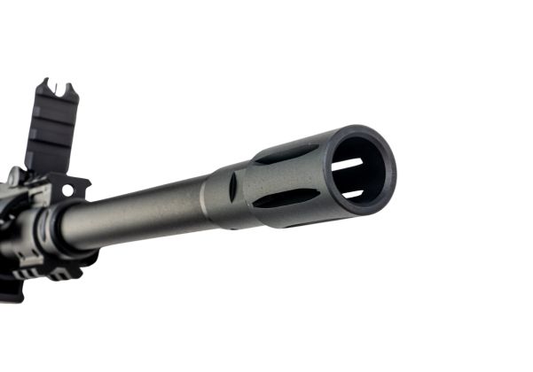 E&C KAC SR25 M110 エアソフト電動ライフル（EC901 QC 2.0(機械の)メカボックス搭載） - ブラック-AIRSOFT GOGO エアガン・サバゲー用品通販