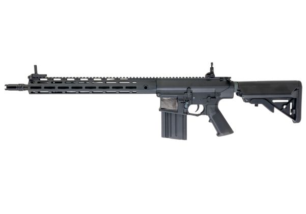 E&C KAC SR25 M110K2 エアソフト電動ライフル（EC903 QC 2.0(機械の)メカボックス搭載） - ブラック-AIRSOFT GOGO エアガン・サバゲー用品通販