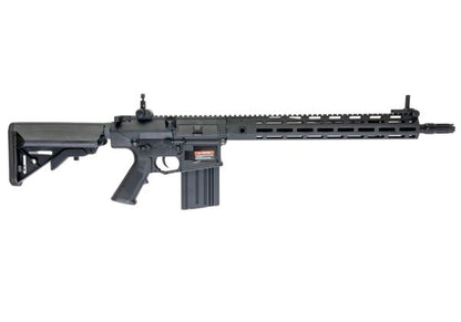 E&C KAC SR25 M110K2 エアソフト電動ライフル（EC903 QC 2.0(機械の)メカボックス搭載） - ブラック-AIRSOFT GOGO エアガン・サバゲー用品通販