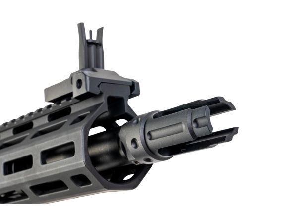 E&C KAC SR25 M110K2 エアソフト電動ライフル（EC903 QC 2.0(機械の)メカボックス搭載） - ブラック-AIRSOFT GOGO エアガン・サバゲー用品通販