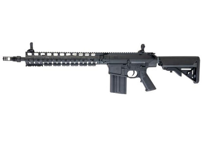 E&C LaRue SR25 OBR DMR エアソフト電動ライフル（EC909 QC 2.0(機械の)メカボックス搭載） - ブラック-AIRSOFT GOGO エアガン・サバゲー用品通販