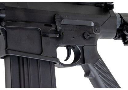 E&C LaRue SR25 OBR DMR エアソフト電動ライフル（EC909 QC 2.0(機械の)メカボックス搭載） - ブラック-AIRSOFT GOGO エアガン・サバゲー用品通販