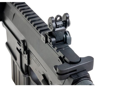 E&C LaRue SR25 OBR DMR エアソフト電動ライフル（EC909 QC 2.0(機械の)メカボックス搭載） - ブラック-AIRSOFT GOGO エアガン・サバゲー用品通販
