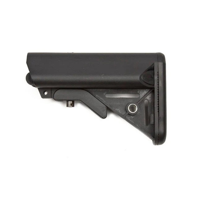 E&C LMTスタイル 伸縮式クレーンストック M4エアソフトガン用 (EC-MP040) - ブラック-AIRSOFT GOGO エアガン・サバゲー用品通販
