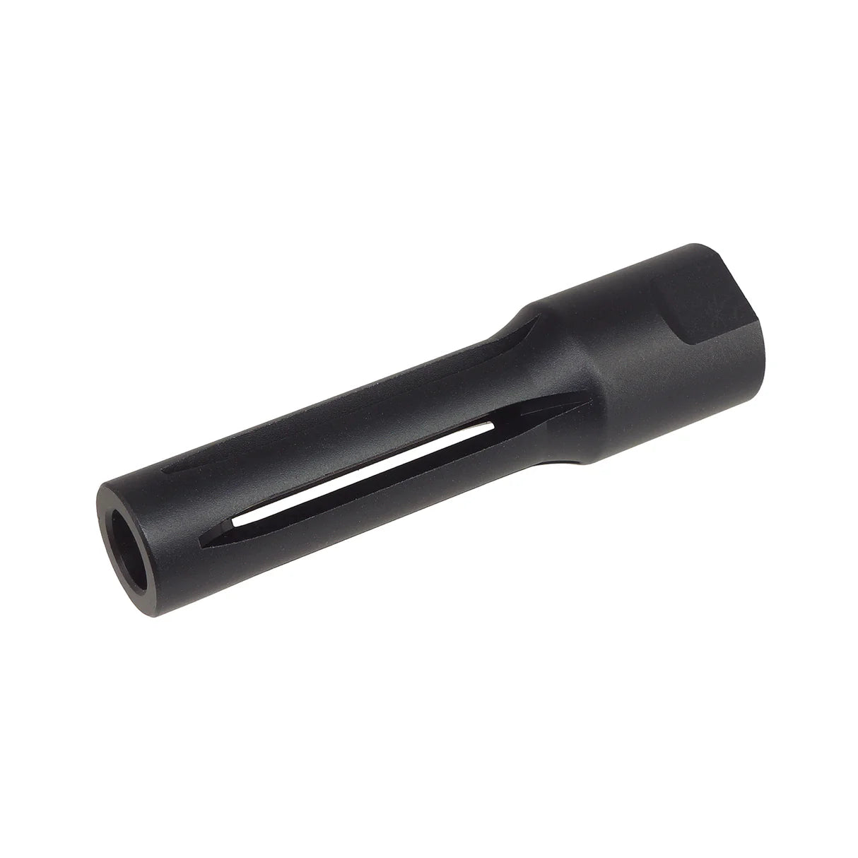 E&C M110 SASS エアソフト フラッシュハイダー 14mm用 (EC-MP428) - ブラック-AIRSOFT GOGO エアガン・サバゲー用品通販