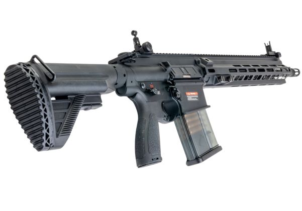 E&C M110A1 エアソフト電動ライフル（EC203 QC 2.0(機械の)メカボックス搭載） - ブラック-AIRSOFT GOGO エアガン・サバゲー用品通販