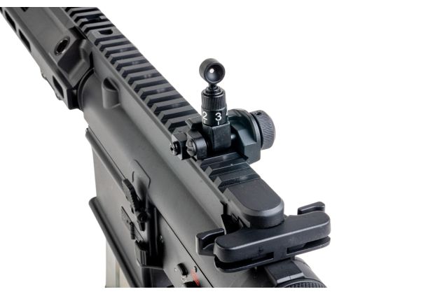 E&C M110A1 エアソフト電動ライフル（EC203 QC 2.0(機械の)メカボックス搭載） - ブラック-AIRSOFT GOGO エアガン・サバゲー用品通販
