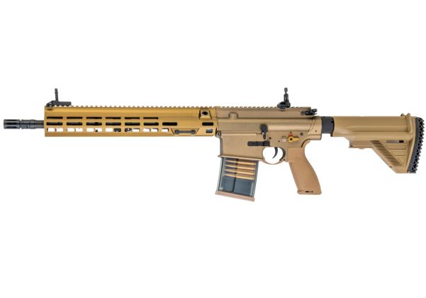 E&C M110A1 エアソフト電動ライフル（EC203 QC 2.0(機械の)メカボックス搭載） - タン-AIRSOFT GOGO エアガン・サバゲー用品通販
