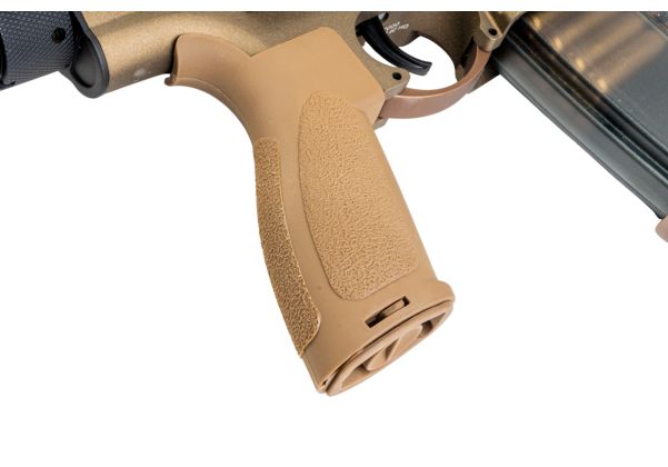 E&C M110A1 エアソフト電動ライフル（EC203 QC 2.0(機械の)メカボックス搭載） - タン-AIRSOFT GOGO エアガン・サバゲー用品通販