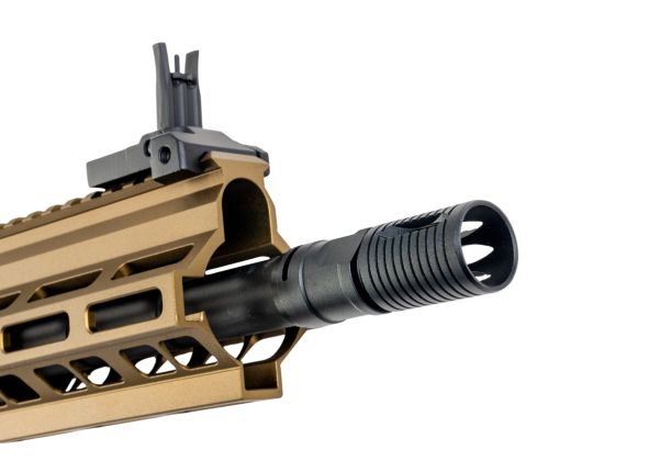 E&C M110A1 エアソフト電動ライフル（EC203 QC 2.0(機械の)メカボックス搭載） - タン-AIRSOFT GOGO エアガン・サバゲー用品通販