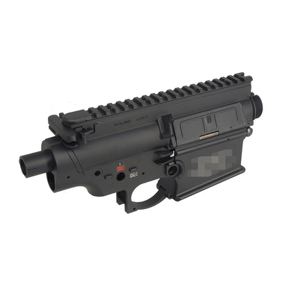 E&C M110A1 SDMRスタイル メタルレシーバー HK417 AEG用 (EC-MP318) - ブラック-AIRSOFT GOGO エアガン・サバゲー用品通販