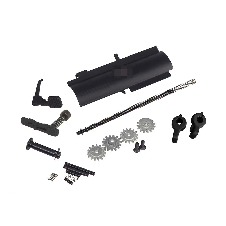 E&C M110A1 SDMRスタイル メタルレシーバー HK417 AEG用 (EC-MP318) - ブラック-AIRSOFT GOGO エアガン・サバゲー用品通販