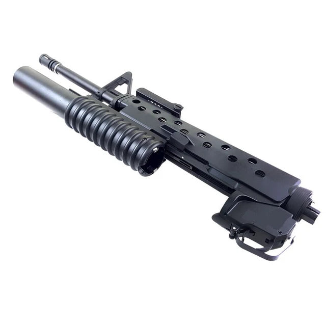 E&C M16 with M203 フロントセットキット AR/M4 AEG用 (EC-MP163) - ブラック-AIRSOFT GOGO エアガン・サバゲー用品通販