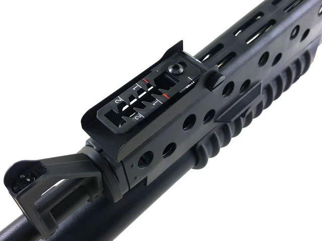 E&C M16 with M203 フロントセットキット AR/M4 AEG用 (EC-MP163) - ブラック-AIRSOFT GOGO エアガン・サバゲー用品通販