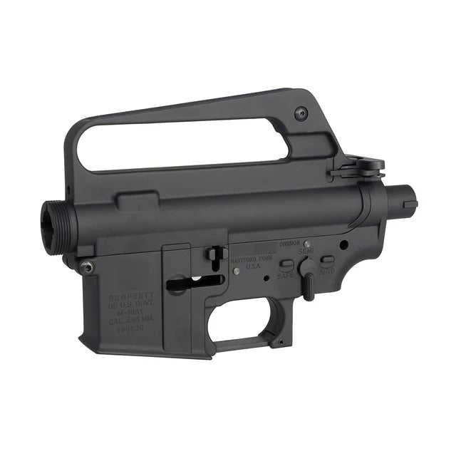 E&C M16A1 603 スタイル メタルレシーバー AR / M4 AEG 用 (MP313C-BK)-黒-AIRSOFT GOGO エアガン・サバゲー用品通販