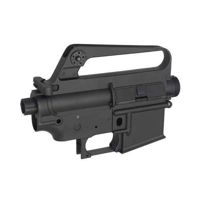 E&C M16VN 604 スタイル メタルレシーバー AR / M4 AEG 用 (EC-MP312C-BK)-黒色-AIRSOFT GOGO エアガン・サバゲー用品通販