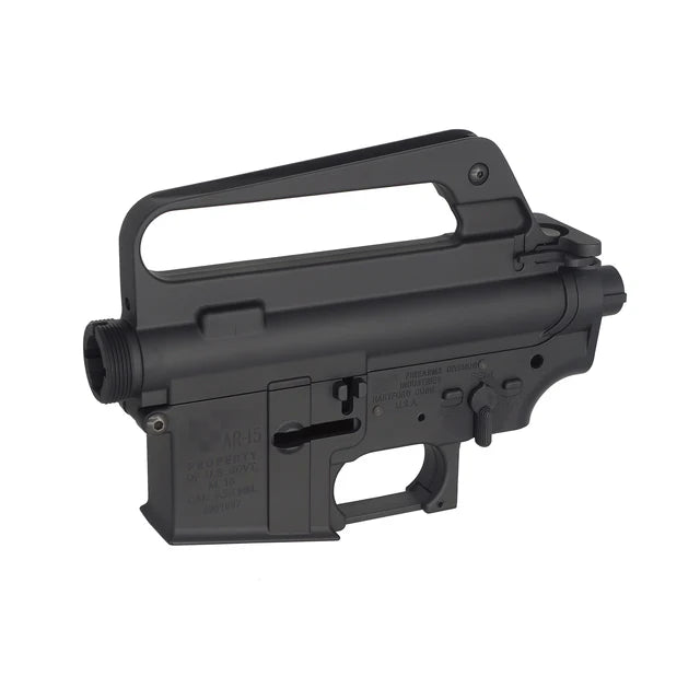 E&C M16VN 604 スタイル メタルレシーバー AR / M4 AEG 用 (EC-MP312C-BK)-黒色-AIRSOFT GOGO エアガン・サバゲー用品通販
