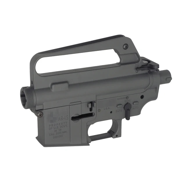 E&C M16VN 604 スタイル メタルレシーバー AR / M4 AEG 用 (EC-MP312C-GY)-グレー-AIRSOFT GOGO エアガン・サバゲー用品通販