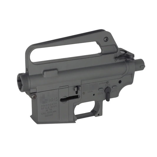 E&C M16VN 604 スタイル メタルレシーバー AR / M4 AEG 用 (EC-MP312C-GY)-グレー-AIRSOFT GOGO エアガン・サバゲー用品通販