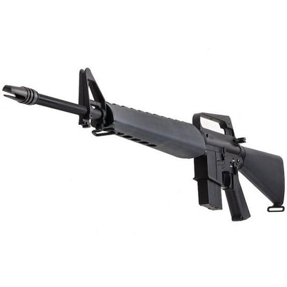 E&C M16VN エアソフト AEG ライフル EC319 (QD 1.5 ギアボックス、ブランクマーキング) - ブラック-AIRSOFT GOGO エアガン・サバゲー用品通販