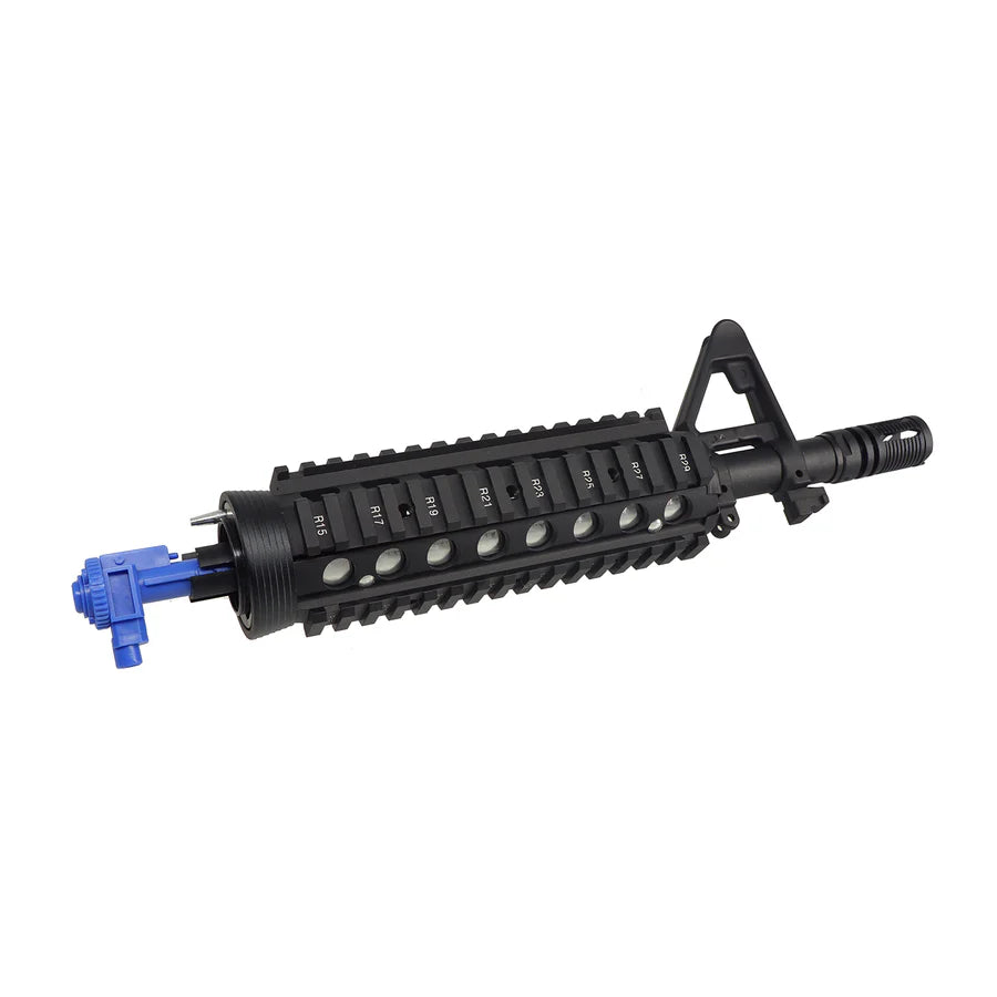 E&C M4 CQBR AR / M4 AEG用コンプリートフロントセット (EC-MP154) - ブラック-AIRSOFT GOGO エアガン・サバゲー用品通販