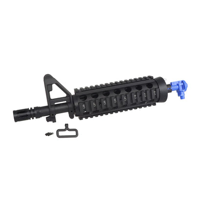 E&C M4 CQBR AR / M4 AEG用コンプリートフロントセット (EC-MP154) - ブラック-AIRSOFT GOGO エアガン・サバゲー用品通販