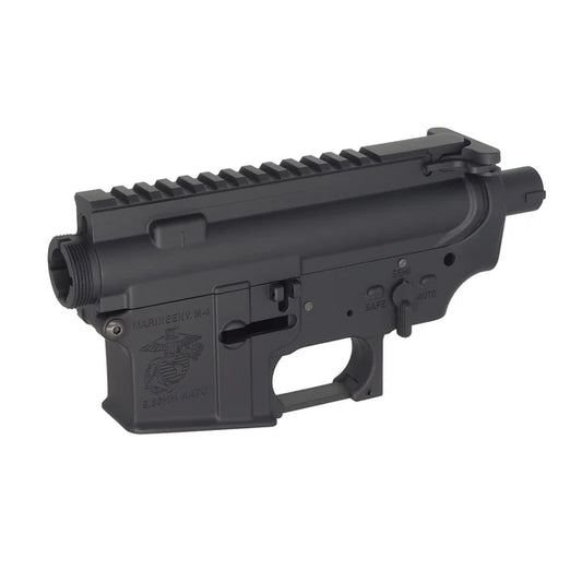 E&C M4 マリンスタイル メタルレシーバー AR / M4 AEG用 (EC-MP001)-CNC ロゴ-AIRSOFT GOGO エアガン・サバゲー用品通販