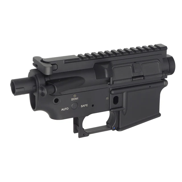 E&C M4 マリンスタイル メタルレシーバー AR / M4 AEG用 (EC-MP001)-レーザーロゴ-AIRSOFT GOGO エアガン・サバゲー用品通販