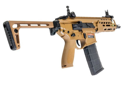 E&C MCX ラトラー エアソフト電動ガン (5.6インチ) - Fちゃいろ-AIRSOFT GOGO エアガン・サバゲー用品通販