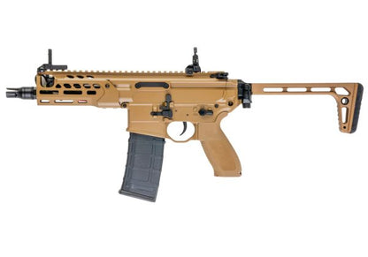 E&C MCX ラトラー エアソフト電動ガン (5.6インチ) - Fちゃいろ-AIRSOFT GOGO エアガン・サバゲー用品通販