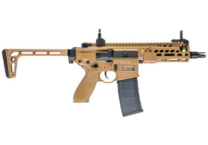 E&C MCX ラトラー エアソフト電動ガン (5.6インチ) - Fちゃいろ-AIRSOFT GOGO エアガン・サバゲー用品通販