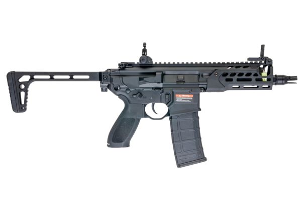 E&C MCX ラトラー エアソフト電動ガン（5.6インチ） - ブラック-AIRSOFT GOGO エアガン・サバゲー用品通販