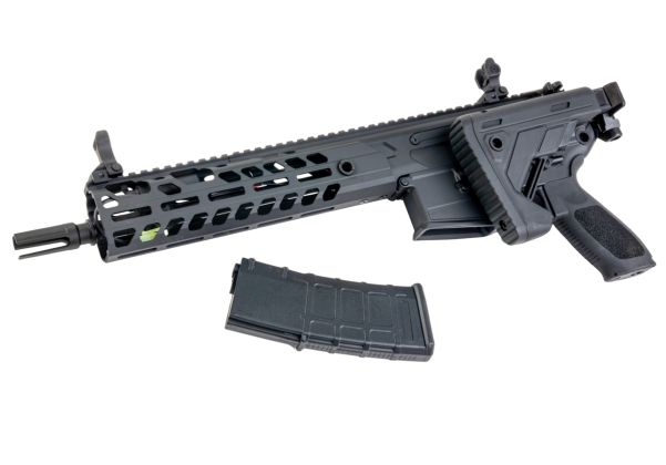 E&C MCX Virtus エアソフト電動ライフル（10.5インチ） - ブラック-AIRSOFT GOGO エアガン・サバゲー用品通販