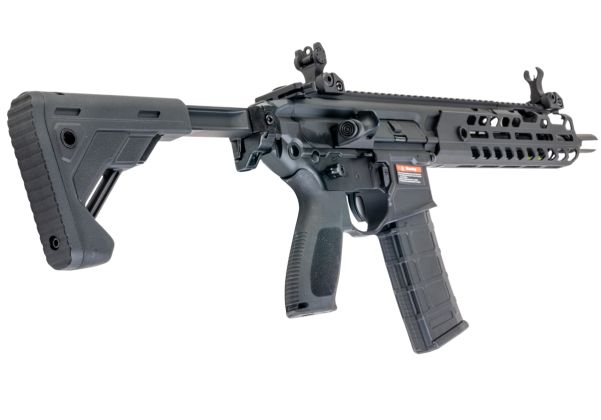 E&C MCX Virtus エアソフト電動ライフル（10.5インチ） - ブラック-AIRSOFT GOGO エアガン・サバゲー用品通販