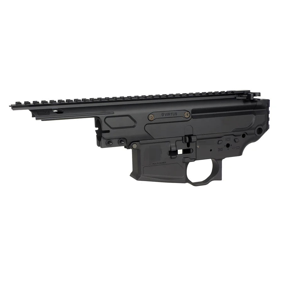 E&C MCX Virtus メタルレシーバー（EC S003 MCX AEG用、EC-MP1025C) - ブラック-AIRSOFT GOGO エアガン・サバゲー用品通販