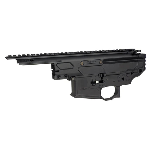 E&C MCX Virtus メタルレシーバー（EC S003 MCX AEG用、EC-MP1025C) - ブラック-AIRSOFT GOGO エアガン・サバゲー用品通販