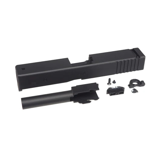 E&C メタルスライド バレル付き E&C G19 GBB エアソフトピストル用 ( EC-PA1019 )-AIRSOFT GOGO エアガン・サバゲー用品通販