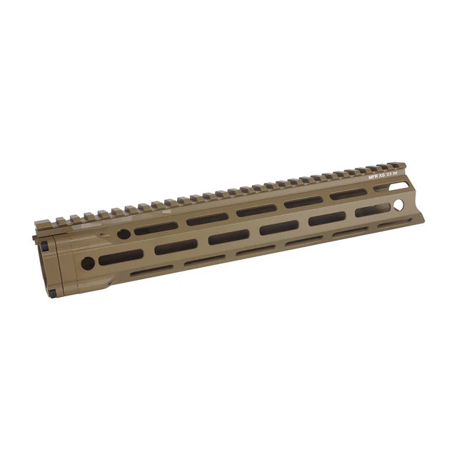E&C MFR XS 11.5インチ M-Lok ハンドガード AR/M4用 (EC-MP1012-2) - ダークアース-AIRSOFT GOGO エアガン・サバゲー用品通販