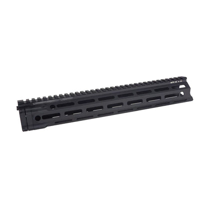 E&C MFR XS 14インチ M-Lok ハンドガード AR/M4用 (EC-MP1012-5) - ブラック-AIRSOFT GOGO エアガン・サバゲー用品通販