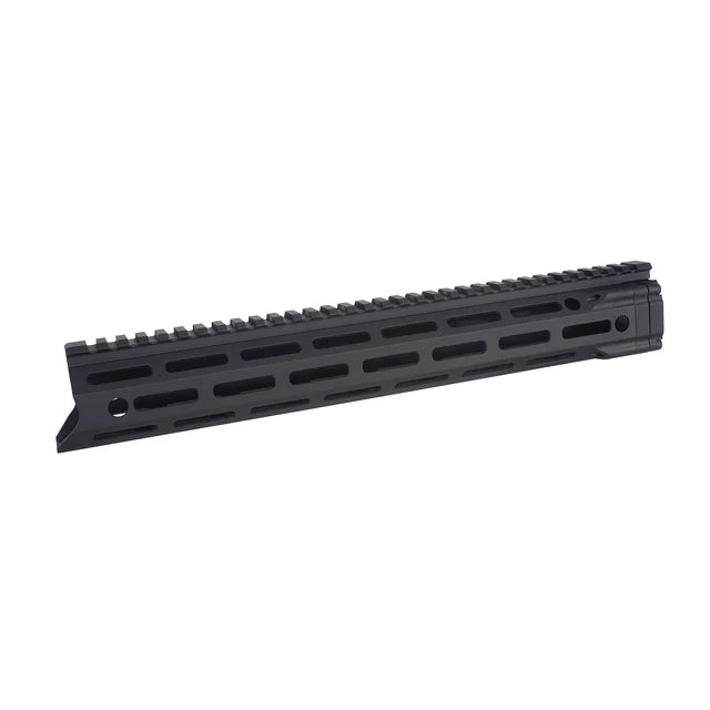 E&C MFR XS 14インチ M-Lok ハンドガード AR/M4用 (EC-MP1012-5) - ブラック-AIRSOFT GOGO エアガン・サバゲー用品通販